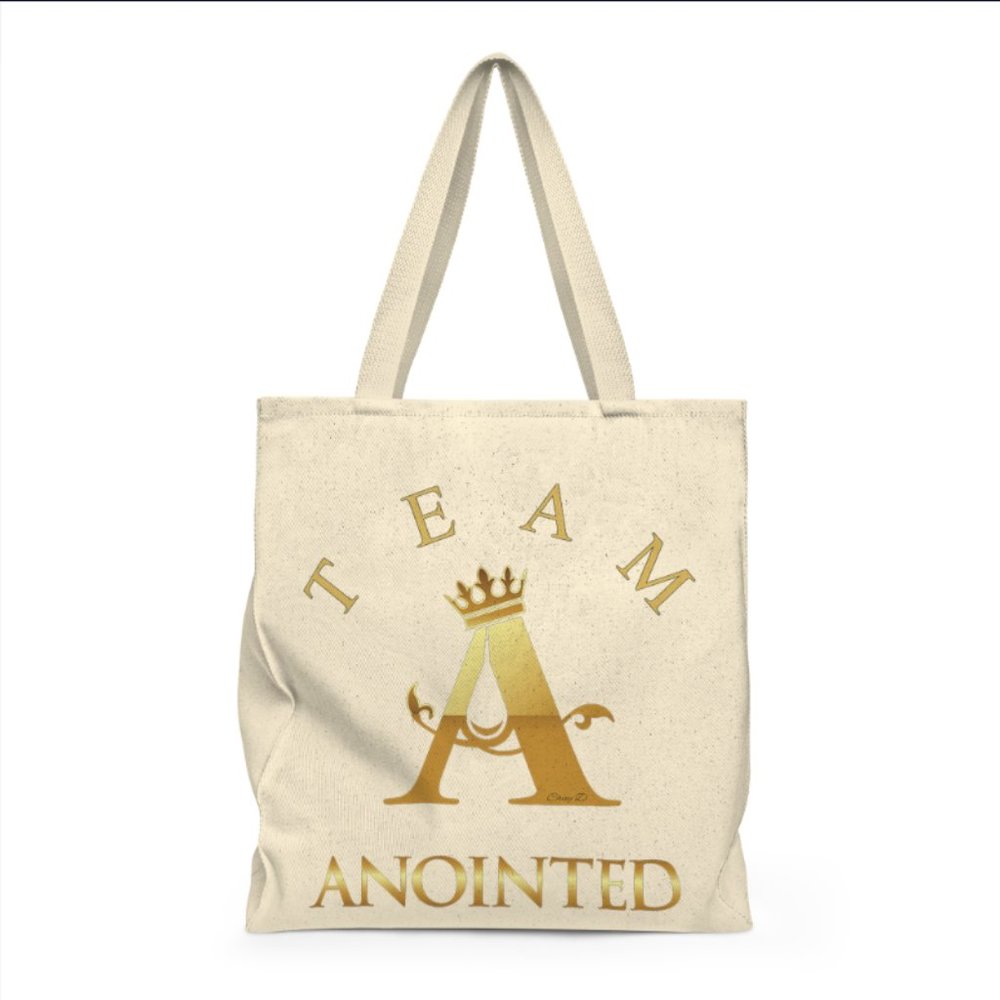 Team Anointed - Shoulder Tote Bag - Roomy